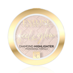 Хайлайтер для лица EVELINE FEEL THE GLOW тон 10 light diamond