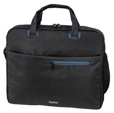 Сумка для ноутбука 15.6" Hama Sydney черный/синий полиэстер (00216519)