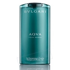 Мужская парфюмерия BVLGARI Гель для душа Aqva pour Homme