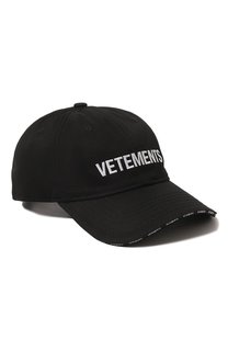 Хлопковая бейсболка VETEMENTS