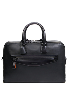 Сумка кожаная Santoni