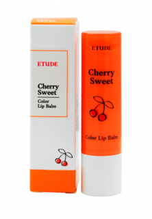 Бальзам для губ Etude Cherry Sweet Color Lip Balm (#OR201 Cherry), 4 г