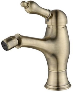 Смеситель для биде с донным клапаном Caprigo Adria Uno Metal Edition 02M-533-vot