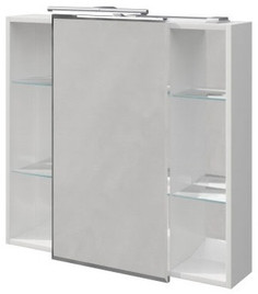 Зеркальный шкаф 79,2х76,5 см белый матовый Caprigo Accord 2231-TP811