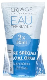 Увлажняющий крем для рук Uriage Eau Thermale 50 мл х 2 шт.