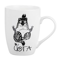 Кружка керамика, 350 мл, Йога, Millimi, 806-131