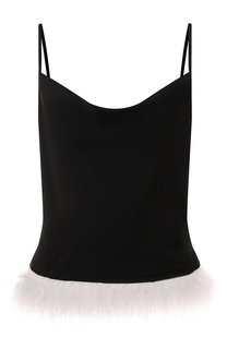 Топ с отделкой перьями Seven Lab