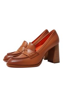 Кожаные туфли Santoni