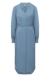 Платье из вискозы BOSS