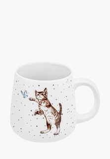 Кружка Elan Gallery 350 мл 12х9х8,7 см, Веселый котенок