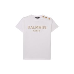 Хлопковая футболка Balmain