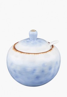 Сахарница Elan Gallery 380 мл 10,2х10,2х10,5 см "Кантри" + ложка