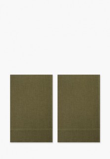 Набор полотенец кухонных Bellehome Olive Green 40х70 2 шт. хлопок/лен