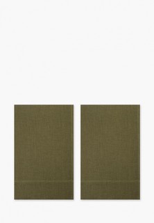 Набор полотенец кухонных Bellehome Olive Green 40х70 2 шт. хлопок/лен