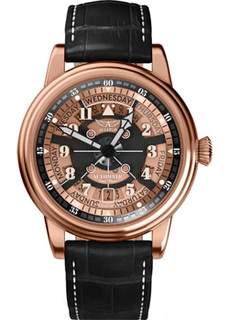 Швейцарские наручные мужские часы Aviator V.3.36.2.289.4. Коллекция Douglas Day-Date