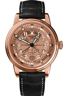 Швейцарские наручные мужские часы Aviator V.3.36.2.288.4. Коллекция Douglas Day-Date