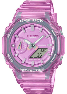 Японские наручные женские часы Casio GMA-S2100SK-4AER. Коллекция G-Shock