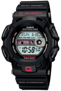 Японские наручные мужские часы Casio G-9100-1D. Коллекция G-Shock