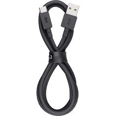 Кабель VLP Nylon Cable USB A - USB C черный