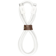 Кабель VLP Nylon Cable USB С - Lightning MFI белый