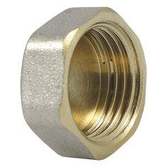 Заглушка 3/4", Г, латунь, индивидуальная упаковка, MasterProf, ИС.072284