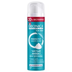 Пена для бритья бритья, Deonica, For Men, Чистый эффект, 240 мл