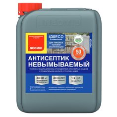 Антисептик Neomid, 430 Eco, для дерева, невымываемый, концентрат 1:9, 5 кг