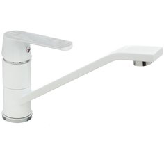 Смеситель для кухни, Frap, с картриджем, белый, F4931