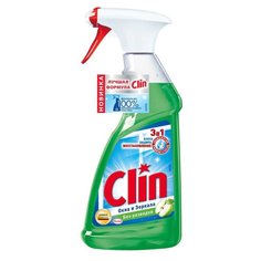 Средство для окон и зеркал Clin, Яблоко, 500 мл