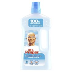 Средство для мытья полов и стен Mr.Proper, Бережная уборка, 1 л, MP-81661698