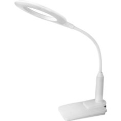 Светильник настольный сенсорное включение, LED, 7 Вт, белый, Camelion, KD-814 C01, 12845