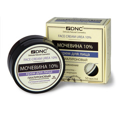 DNC Крем для лица Мочевина 10% гиалуроновый Face Cream Urea