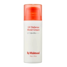 Солнцезащитный крем для лица BY WISHTREND Крем для защиты от ультрафиолета UV Defense Moist Cream SPF 50+ PA++++ 50.0