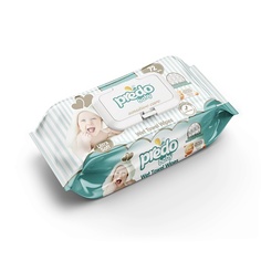 Салфетки для тела PREDO Детские влажные салфетки Sensitive care 72.0