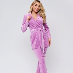 Пижама COMFY HOME Костюм домашний розовый бархатный