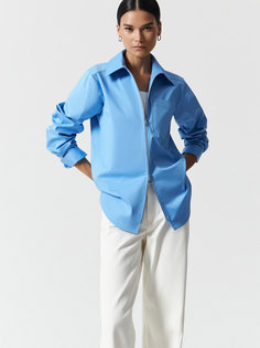 Хлопковая рубашка на молнии Charuel