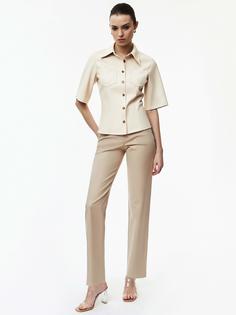 Рубашка из экокожи с короткими рукавами Charuel