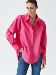 Удлиненная рубашка оверсайз Charuel