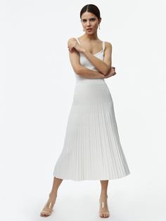 Плиссированная юбка из вискозы Charuel