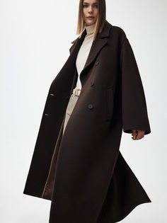 Двубортное пальто из шерсти Charuel