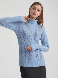 Шерстяной свитер с плетением Charuel