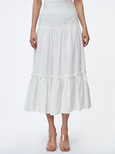 Ярусная юбка клеш Charuel