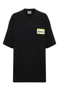 Хлопковая футболка VETEMENTS