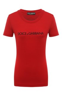 Хлопковая футболка Dolce & Gabbana
