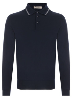 Поло из хлопка и кашемира Fioroni Cashmere