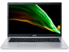 Ноутбук Acer A317-53G-388S NX.ADBER.002 (Intel Core i3-1115G4 3.0GHz/8192Mb/256Gb SSD/nVidia GeForce MX350 2048Mb/Wi-Fi/Cam/17.3/1920x1080/DOS)