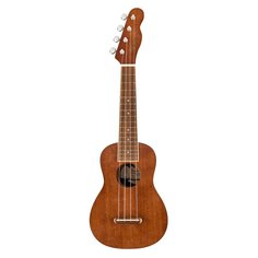 Seaside Soprano Uke Pack, Nat Fender