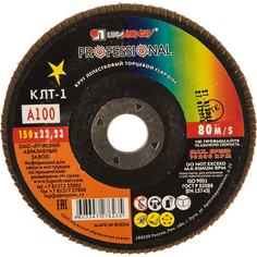 Плоский лепестковый круг Luga-Abrasiv ЛУГА