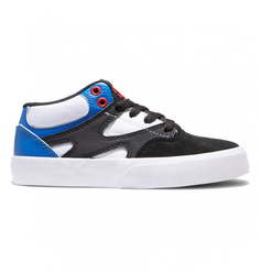 Детские Кеды Kalis Vulc Mid Black/White/Red DC Shoes