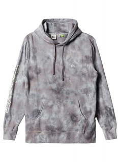 Мужская Толстовка Tie-Dye Cloudy Iron Gate Quiksilver